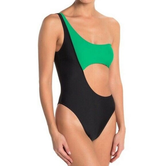 Kendall & Kylie One Shoulder One Piece Swimsuit - Picture 1 of 5
